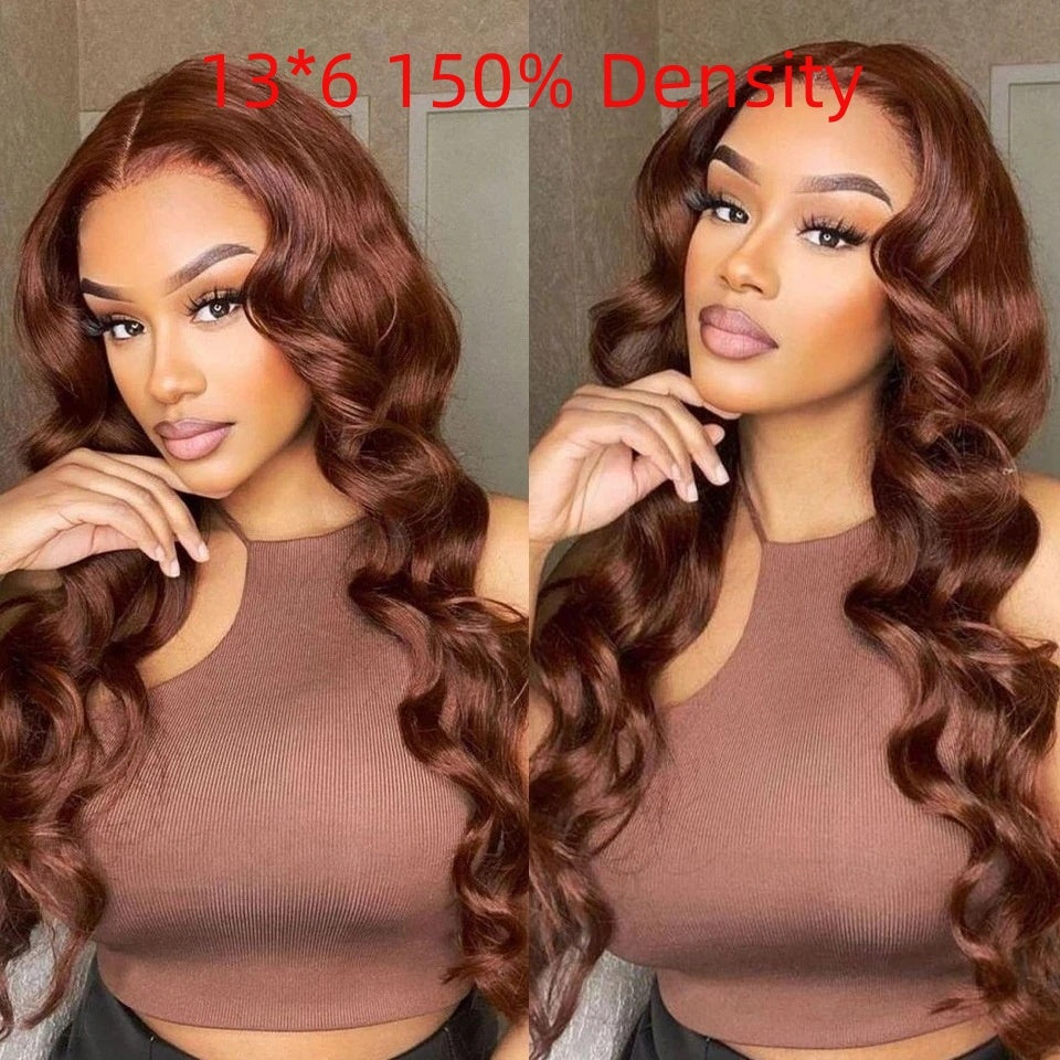 Human Hair Lace Wig – Natural Style,  13×4 ,150% Density (16"–40")