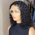 Black curly blended hair Wig – High-Temp Fiber, Machine-Made (Star Fashion)