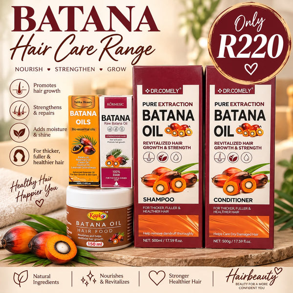 Batana oil 5-piece combo