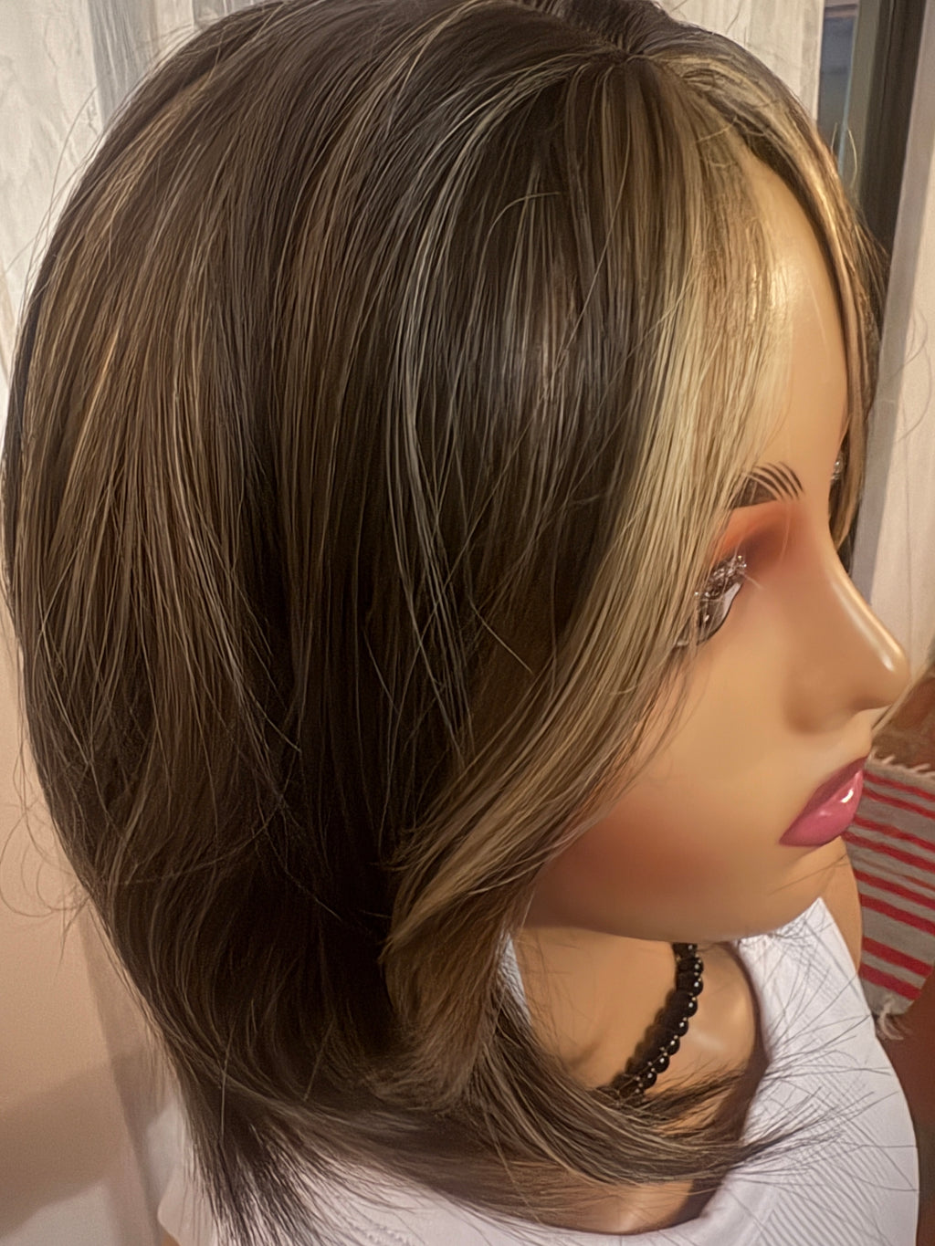 10” Elegant Synthetic Wig – Piano Colour | Super Soft