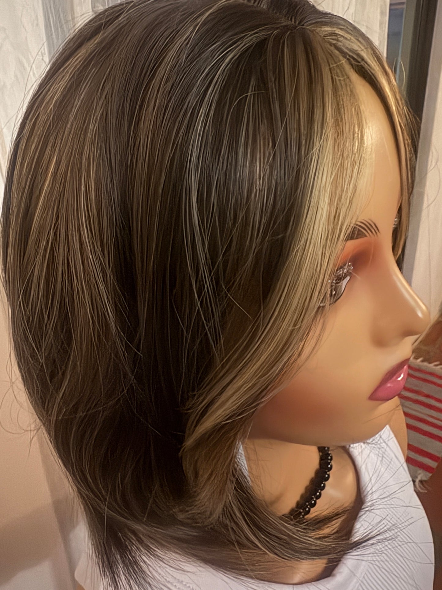 10” Elegant Synthetic Wig – Piano Colour | Super Soft