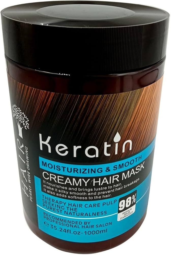 Keratin Cream Hair Mask – Deep Repair & Smooth Finish
