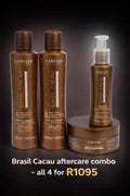 Cadiveu Brasil Cacau Aftercare Combo (Shampoo, Conditioner, Primer & Mask)