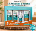 KORMESIC 5% Minoxidil & Keratin Hair Care Kit