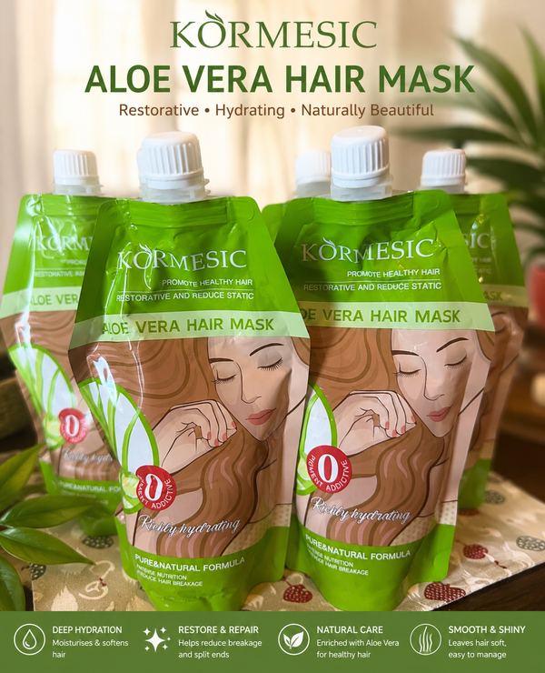 Kormesic Aloe Vera Hair Mask | Deep Hydration & Repair