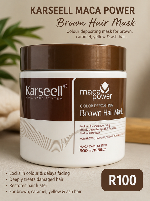Karseell Maca Power Brown Hair Mask 500ml
