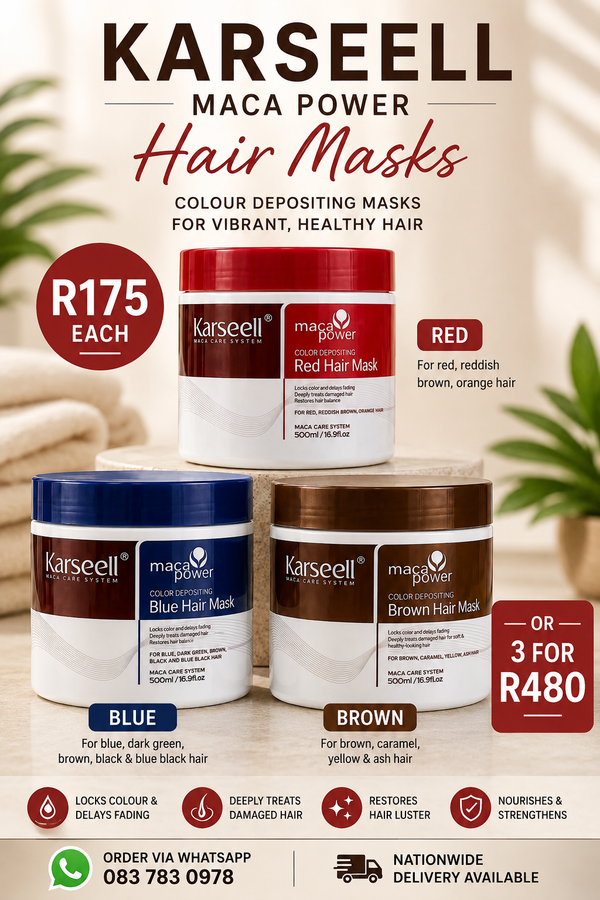 Karseell Maca Power Brown Hair Mask 500ml