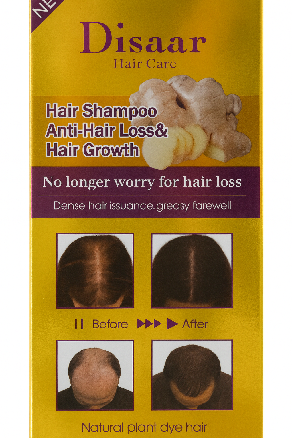 Disaar Anti-Hair-Loss & Hair-Growth Shampoo 200 ml | Stronger & Thicker Hair