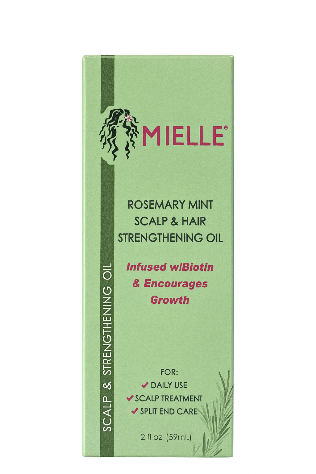 Mielle Rosemary Mint Hair Oil (59ml)