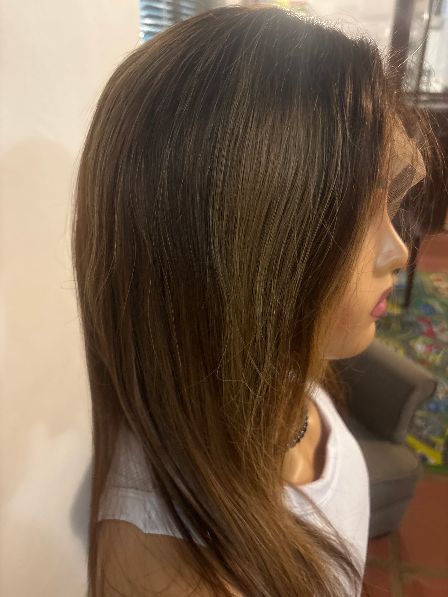 26” Honey Blonde Blended Wig – 200% Density, 13×4 HD Lace