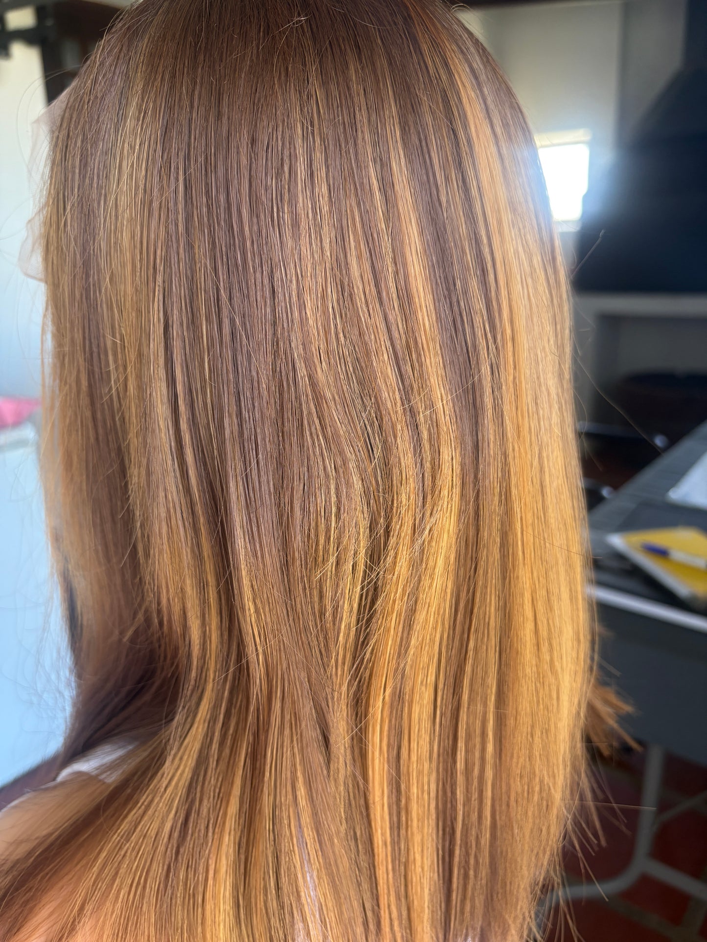 Honey Blonde Human Hair Lace Frontal – 14 Inch | 200% Density | 13x4 Glueless