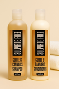 Coffee & Cannabis Sulphate-Free Shampoo & Conditioner – 500ml