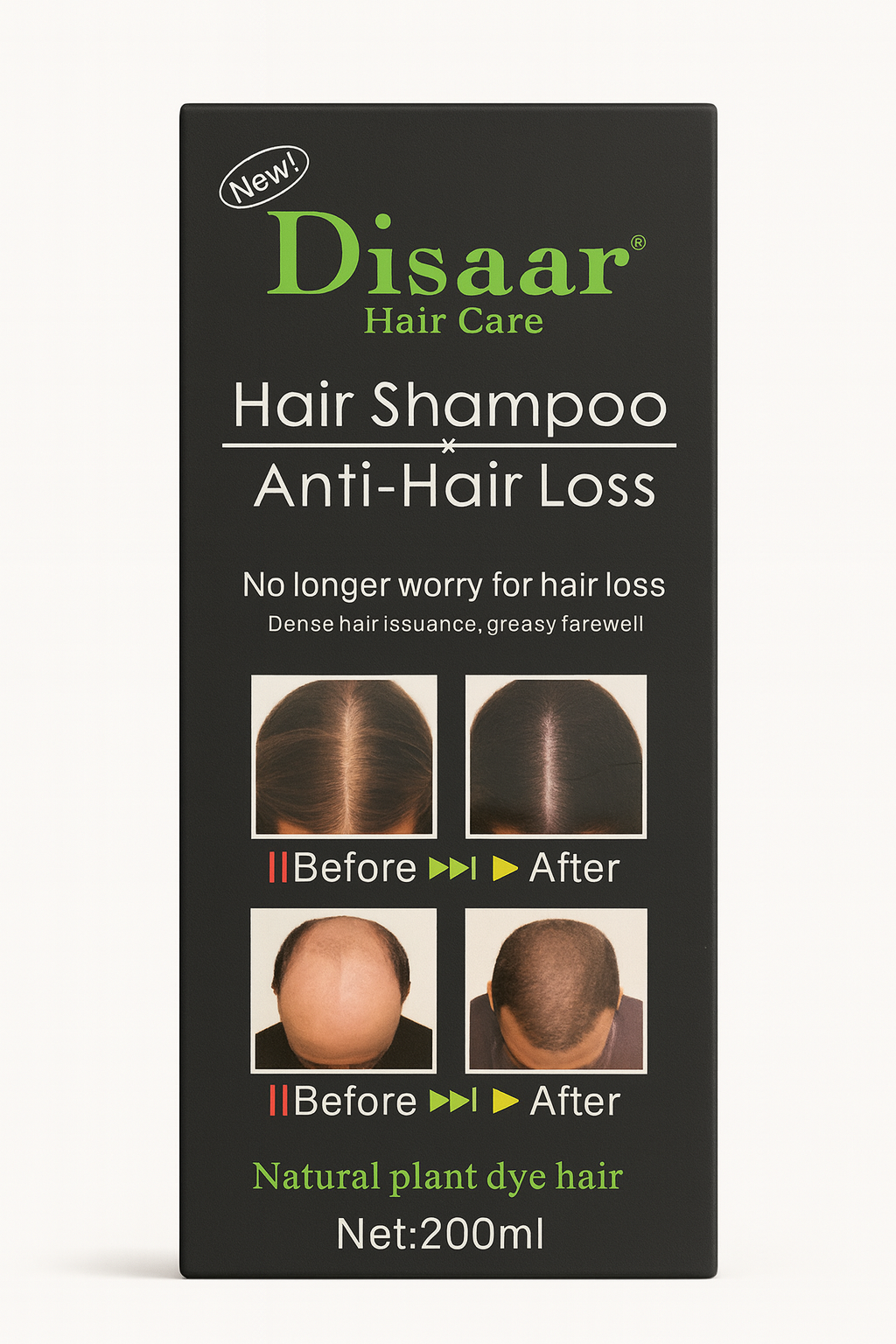 Disaar Anti-Hair Loss Shampoo 200ml | Hair Growth & Strengthening
