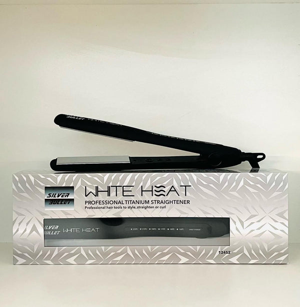 Silver Bullet White Heat Professional Titanium Hair Straightener