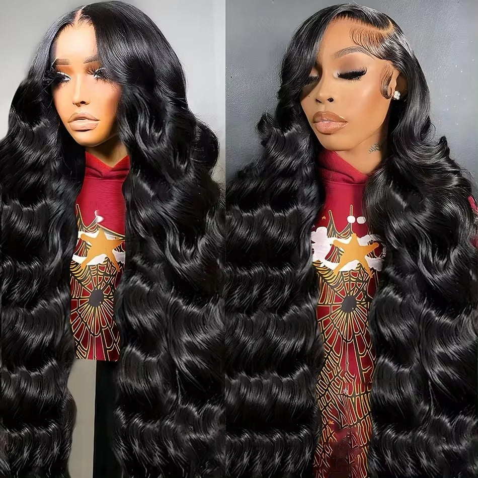 Brazilian 12A Virgin Human Hair Lace Front Wig | Long Wave & Straight Styles